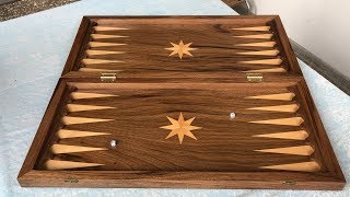 How to make backgammon and Chess board Fully Handmade traditional Method  woodworking [upl. by Garibold698]