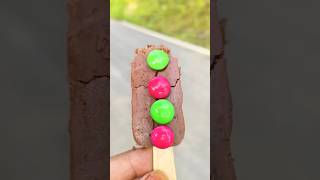 Choco bakes cake amp Big gems popsicle shorts chocolate gems [upl. by Tnafni344]