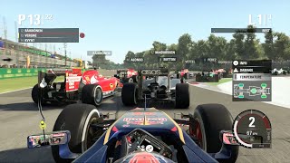 F1 2015  Quick Race at Monza with Vergnes 2014 Toro Rosso PS4 Gameplay [upl. by Melloney355]