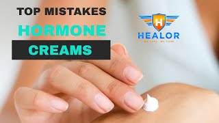 Top Mistakes to Avoid When Applying Hormone Creams [upl. by Ardme]