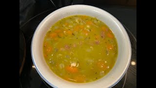 Split Pea Soup Recipe  Made with Ham Bone [upl. by Gaut]