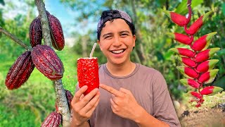 LA MEJOR BEBIDA AMAZÃ“NICA ðŸŒ³ MUCÃLAGO de CACAO ðŸ« AFRODISÃACAðŸ”¥ORITO PUTUMAYO  Ronald Erira [upl. by Ihteerp30]