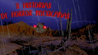 3 Historias de TERROR 4 🎃 mexicanas  Historias con Cheems [upl. by Camile]