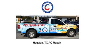 Houston TX AC Repair  Ace Comfort Air Conditioning amp Heating  2816585141 [upl. by Mchail]