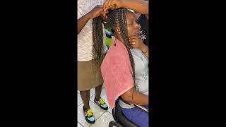 Style your hair after braidssubscribediy natural hairstylesbraidhairstylesforblackwomenusahair [upl. by Old]