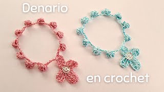 Denario o Decenario 💓 tejido en CROCHET  Recuerdo Especial y MUY SENCILLO [upl. by Elbon]