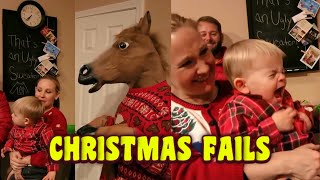 Funny CHRISTMAS FAILS  BEST CHRISTMAS FAIL Compilation [upl. by Agee204]