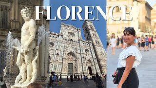 A Day Trip to FLORENCE 🇮🇹 Exploring The Capital City of the TUSCANY Region in Italy [upl. by Tila]