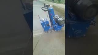 Concrete Scarifier [upl. by Ecirtaeb]