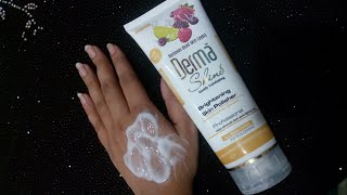 Derma Shine brightening skin polisher review does it actually brighten skin [upl. by Aluin]