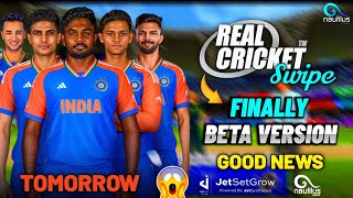 Real Cricket Swipe Beta Version 🤯Release  Real Cricket Swipe Beta Version Gameplay  RC Swipe [upl. by Dominick]