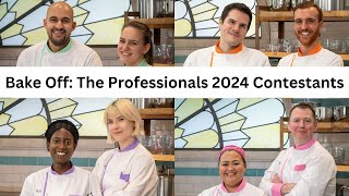 Bake Off The Professionals 2024 Contestants on Channel 4 [upl. by Alra]