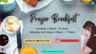 Prayer Breakfast  11th November 2024  Luton Central Adventist Church [upl. by Mickey]