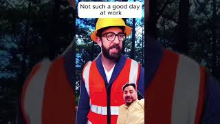 Accident Man video funny tree work construction [upl. by Faustena]