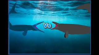 Mosasaurus vs Tylosaurus 🦖🦈🐟 [upl. by Hallutama]