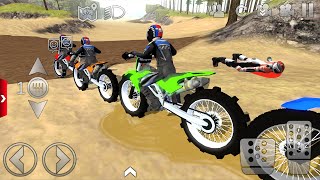 Motocross Dirt Bike Extreme mud Bike Racing Offroad Outlaws 2  Bike Game Android ios Gameplay [upl. by Aldarcy]