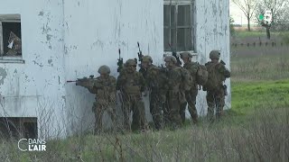 Les entraînements des troupes de lOTAN en Roumanie  reportage cdanslair 15042022 [upl. by Joo]