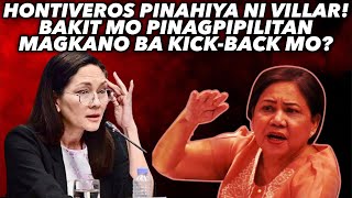 CYNTHIA VILLAR IBINULGAR SI HONTIVEROS SA PROYEKTO NITO DAHIL SA MALAKING PORSIYENTO NA MAKUKUHA [upl. by Grange889]