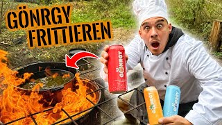 GÖNRGY FRITTIEREN Survival Mattin frittiert alles  WOODS KITCHEN [upl. by Nomelihp]