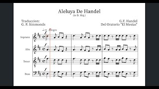 Aleluya De Handel El Mesías Ensamble [upl. by Elayne50]