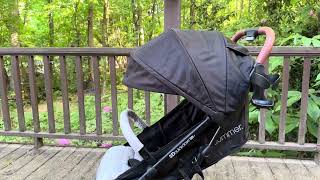 Summer Infant 3Dquickclose CS Compact Fold Stroller Review [upl. by Rekrap880]