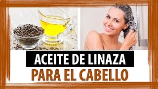 ACEITE DE LINAZA PARA EL CABELLO [upl. by Ssilb892]