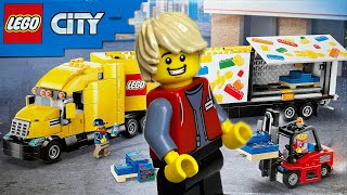 ❤ FIRST LOVE  LEGO Delivery Truck 60440 City Build ❤ [upl. by Blim179]