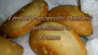 RICETTA PUGLIESE  PANZEROTTI PUGLIESI DELLA SIGNORA FRANCA [upl. by Sualocin]