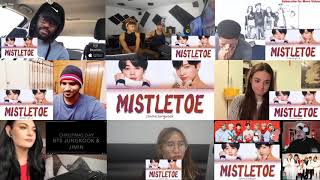 BTS JIMIN amp JUNGKOOK  quotMistletoequot Christmas Day Reaction Mashup [upl. by Piscatelli]