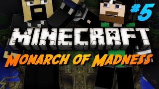 Minecraft Maps  Monarch of Madness  5  Cave Got Fail Trapped [upl. by Gonroff943]