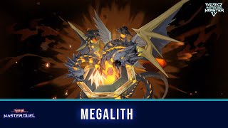 MEGALITH DECK 2023 MASTER DUEL GAMEPLAY AND DECKLIST YUGIOH MASTER DUEL [upl. by Ittocs782]