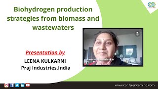 Biofuel amp Biomass 2021  Biohydrogen production strategies from biomass and waste waters [upl. by Joerg]