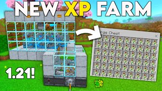 BEST XP FARM In Minecraft Bedrock 121 [upl. by Feodora]