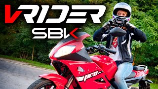 Riding a Motorcycle in VR is Surprisingly Fun 🏍 VRider SBK [upl. by Donegan]