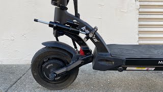 Kaabo Mantis Steering Damper Install Electric Scooter Modification [upl. by Seavir671]