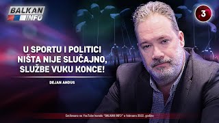 INTERVJU Dejan Anđus  U sportu i politici ništa nije slučajno službe vuku sve konce 422022 [upl. by Nadroj]