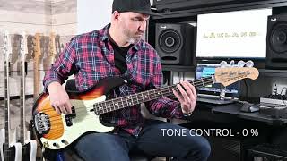 Lakland Skyline 4464  Sound test [upl. by Akimahs]