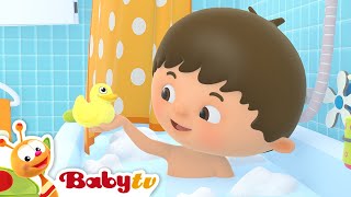 Als ik in bad zit 🛁​​🧼  Liedjes amp Rijmpjes  BabyTVNL [upl. by Raynor]