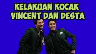 Kelakuan kocak Vincent  Desta Di tonight show [upl. by Hauger]