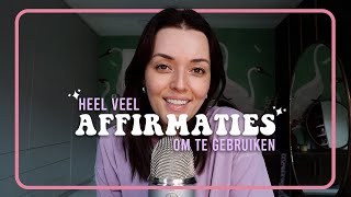 Dagelijkse Affirmaties voor Zelfvertrouwen en Selfcare  Beautygloss [upl. by Hayimas]