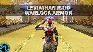 Destiny 2  The Leviathan Raid Warlock Armor Set Fulminator Armor Set [upl. by Yuhas]