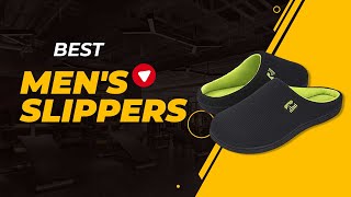 Top 5 Best Mens Slippers Review in 2023 [upl. by Amikahs]