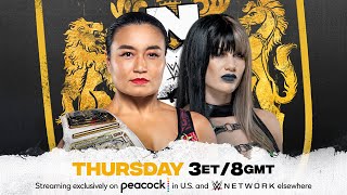 NXT UK Meiko Satomura vs Blair Davenport NXT UK Womens Championship  WWE 2K20 [upl. by Anehsat]