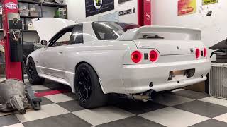 R32 GTR Exhaust sound TOMEI [upl. by Eical]