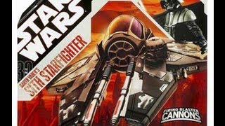 Darth Vaders Sith Starfighter 30th Anniversary HD Ship Review  wwwflyguynet [upl. by Kori]