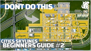 Cities Skylines Beginners Guide  Overcoming Early Game Challenges  Ep 2 [upl. by Neeruam]