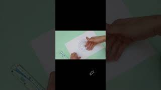 How to Make a Geometric Design  Easy and Creative Drawing Tutorial [upl. by Humbert]