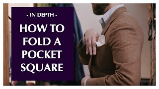 How to wear a pocket square or handkerchief [upl. by Arvin715]