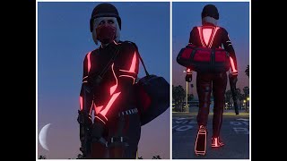 😍 Gta 5 Glitch Modded Female Outfit Merge Components with Red Bag Transfer tutorial 150 PS4 😍 [upl. by Sal447]