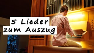 5 Hochzeitslieder für den Auszug in der Kirche  Moderne Orgelmusik [upl. by Lehacim556]